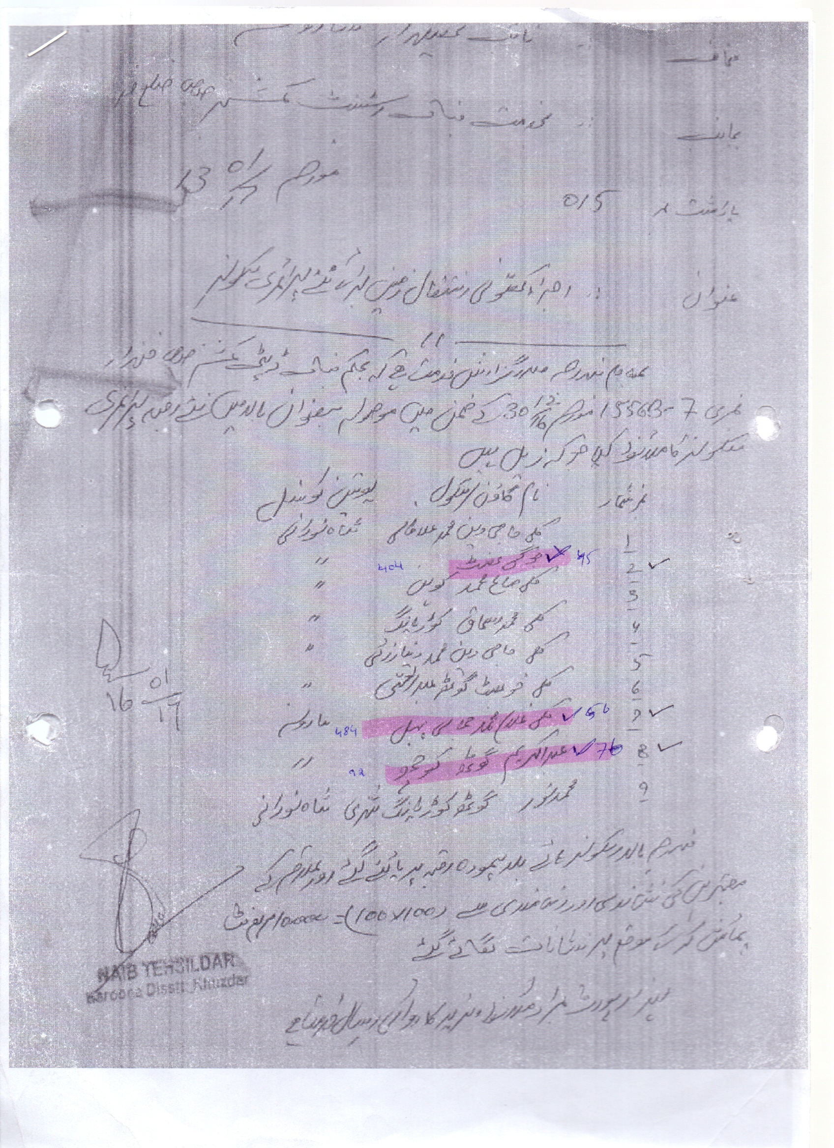 Land Mutation Notification